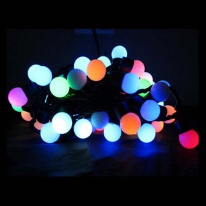 LED kuglestrenglamper Farve julekuglestrenglamper Dekorativelamper