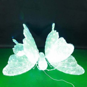 CD-LS122 3D LED oplyst sommerfugl modellering lysdekorationer
